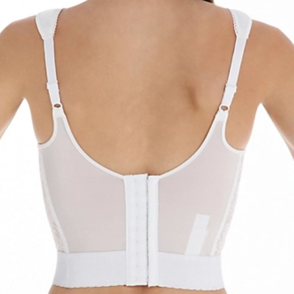 Carnival Full Figure Wide Strap Longline Bra Bustier Bullet Bra Style #730 NEW - Picture 7 of 9